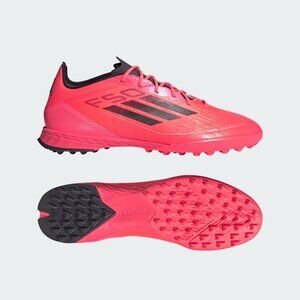 NEW adidas F50 PRO Sz 11M 12W Laceless TF Mens Turf Soccer Shoes Turbo Neon Pink